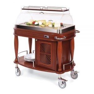 Troller/ gheridon restaurant EVK GDR